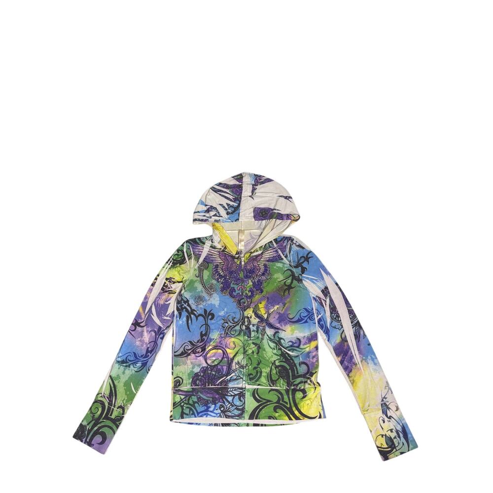 Twelve by Twelve Rhinestone Hoodie